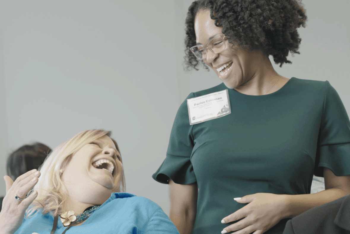 pariss working with faculty